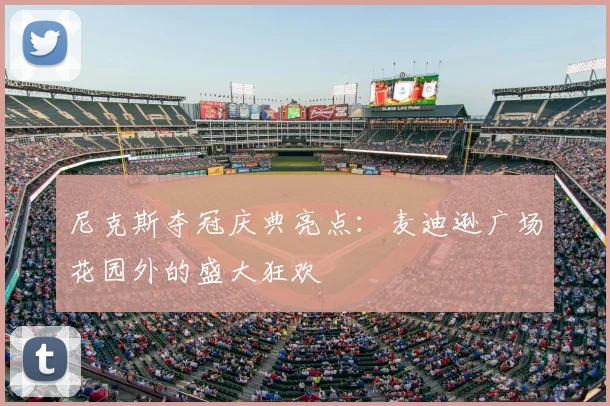 尼克斯夺冠庆典亮点:麦迪逊广场花园外的盛大狂欢
